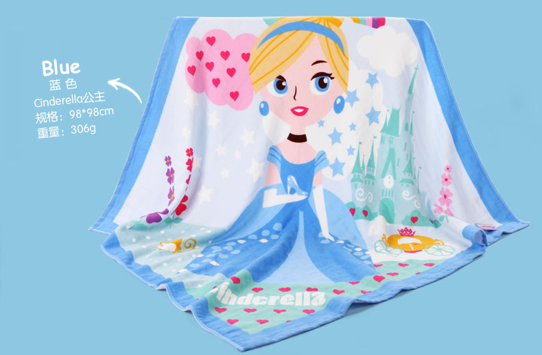Disney bông gạc khăn tắm trẻ em khăn tắm bé nữ trưởng thành mềm hoạt hình dễ thương thấm - Khăn tắm / áo choàng tắm khăn aden sợi tre
