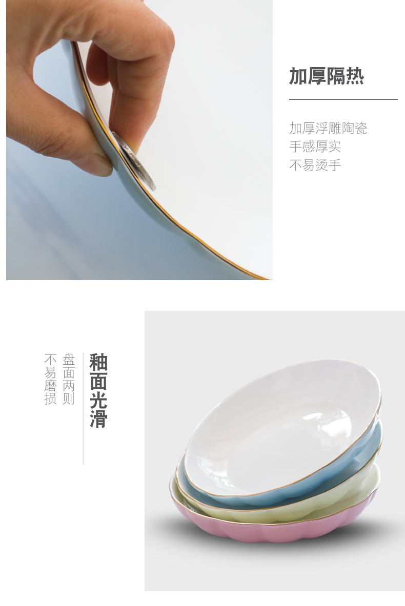 Japanese household single eat rice bowls ceramic bowl bowl dish dish dish contracted lovely tableware dishes suit