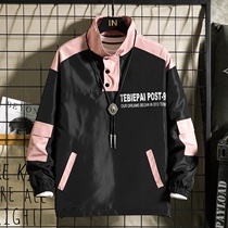 Sweatshirt Masculinity Relaxation Casual Jacket Spring Autumn Season Korean version Trend jacket Jacket Handsome headsets Tide Card Clothes