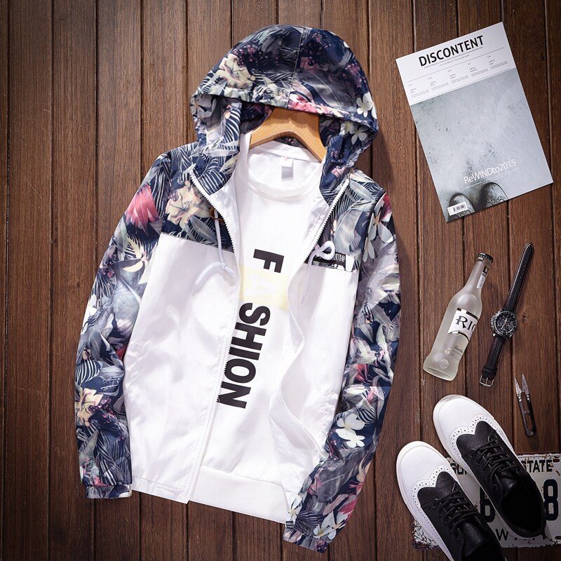 2021 new men's coat spring and autumn Korean version thick cotton T trend handsome velvet men's casual slim men's jacket