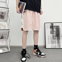 Shorts Mens summer slim Chains Chains Loose Casual Sports Horse Pants Beach Tooling outside wearing 50% medium pants