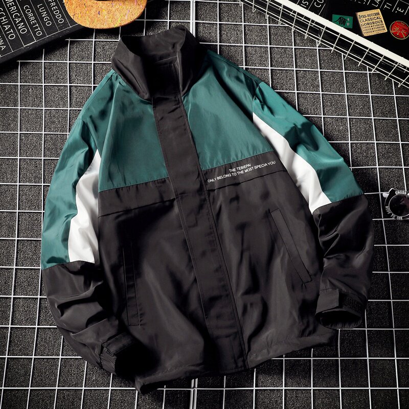 Spring Autumn Men's Tooling Jacket Boomer Pins Loose Casual Jacket Han Edition Trend Thickening Student Big Size Coat