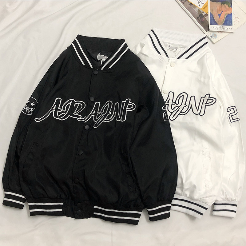 Coat Women Ins Surge Spring Autumn 2022 New Korean Version Loose Students Original Juku Wind Retro Port Taste Jacket Baseball Suit