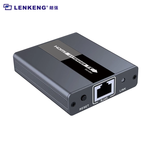 Lenkeng (Lenkeng) LKV371 Нет сжатия HD HDMI Extender Extender крупный проектор в единый сетевой кабель передает 120 метров HDMI в RJ45