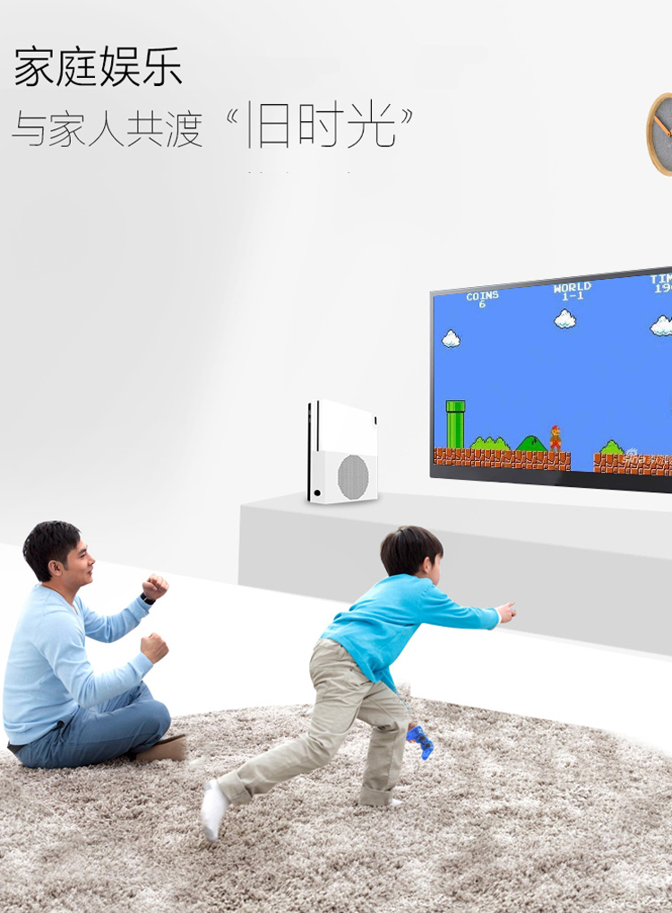 Nhà máy chơi game Arcade chiến đấu FC Máy màu đỏ và trắng Cassette Nintendo GBA Sega MD đôi xử lý cần điều khiển nút bắn pubg