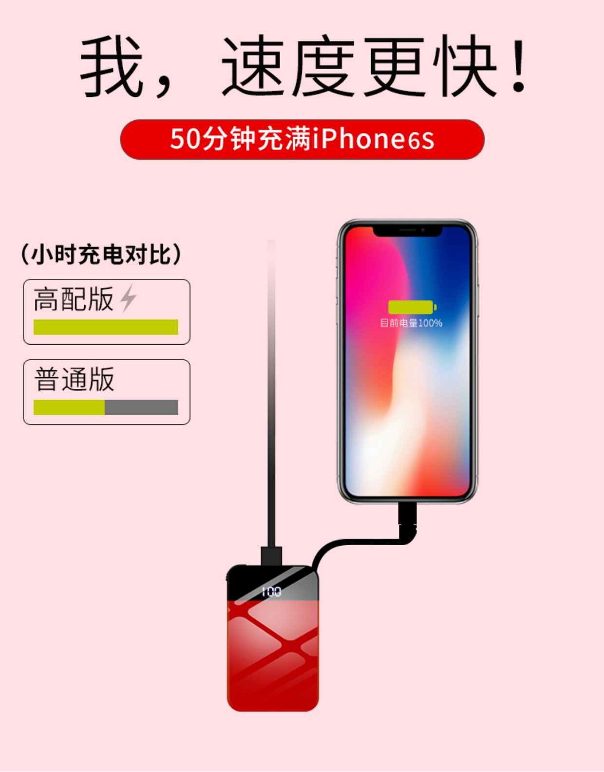 Mini số lượng lớn sạc Po 10000 mA mỏng xách tay năng lượng mặt trời 6 nữ X của Apple Universal Mobile Authentic 7 Huawei OPPO vivo cú đấm nhỏ 8 di chuyển nhanh phí kê điện sạc đèn flash - Ngân hàng điện thoại di động sạc dự phòng topk 10000mah