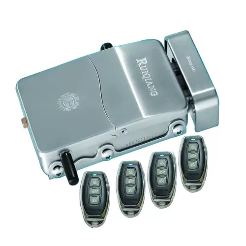 睿强 Электронный невидимый замок для домашнего использования, дистанционное управление, анти-кража