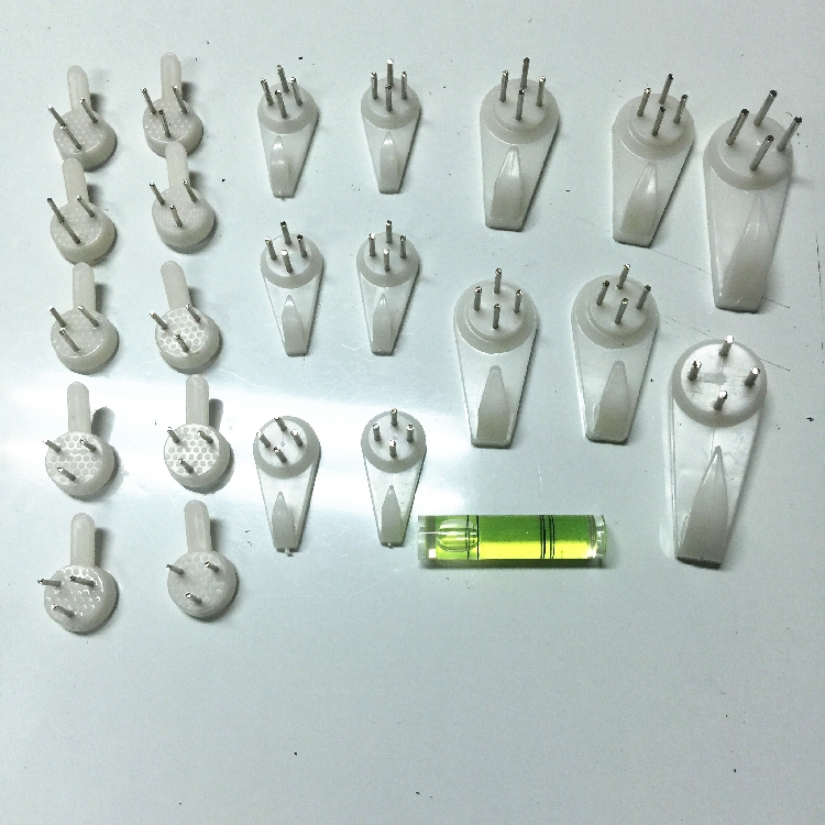 Creative powerlessness Scarless Nail Wall-mounted Painting Wall Nail Hook Photo Wall Wedding Dress Photo Invisible Photo Frame Door Rear Hook