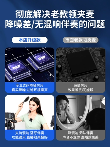 TikTok, беспроводной микрофон, оборудование, камера, мобильный телефон, полный комплект