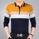 Áo thun nam tay ngắn và trung niên nam ngắn tay mùa thu áo khoác dài tay mùa thu ngoài mặc áo cotton áo thun 