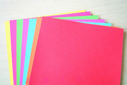 Large handmade cardboard thickened handmade paper 7-color cardboard non-toxic safe environmental protection handmade paper 7-color 8K