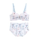 Hanami Ori Disney Bra Set No Trace No Underwire Đồ lót dễ thương Quần lót nữ Bộ hai mảnh - Bộ đồ lót