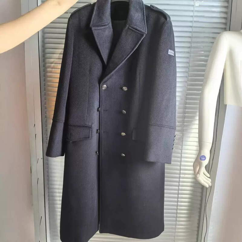 High-End Wool Coat, Winter Cold-Proof Wool Coat, Windbreaker, Wool Coat for Senior Officials, Cold-Proof Cotton Clothing
