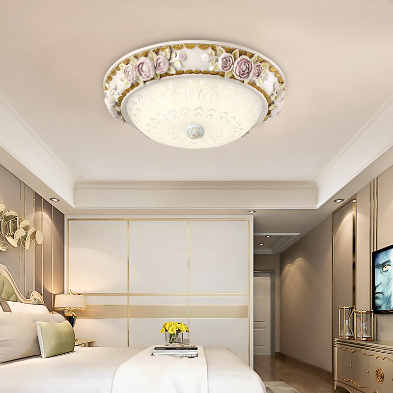 Brief Eu Round Living Room Light Led Suction Lights New Wedding Room Eu Style Book Homeowner Bedroom Cozy Lousy Circular Light-Taobao