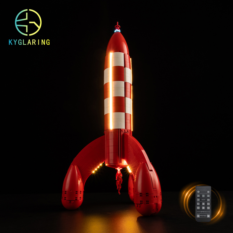 Ky Can Be Used to Illuminate the Lego 21367 Tintin Adventures Moon Rocket Led Building Block Toy Lighting Set