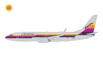 GeminiJets American Airlines B737-800 N917NN Flaps Down 1:200
