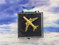Special Price Flight Gallery Alloy Aircraft Badges Small Remembrance Badges Brooch Gold