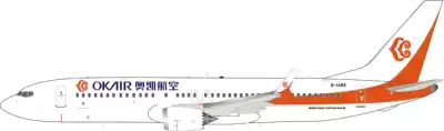 Pre-sale Inflight 1:200 Okay Airways Boeing B737-8MAX B- 1485