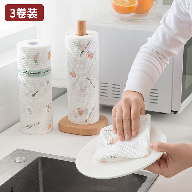 Kitchen special paper disposable lazy rag kitchen supplies small department store lazy artificial artificial life practical