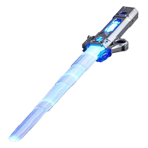 Popular colorful telescopic music laser sword planet two-in-one battle finger rotating childrens toy lightsaber