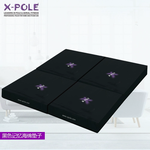 Черный двухэтажный складной гимнастический поролоновый конструктор, увеличенная толщина, 2019