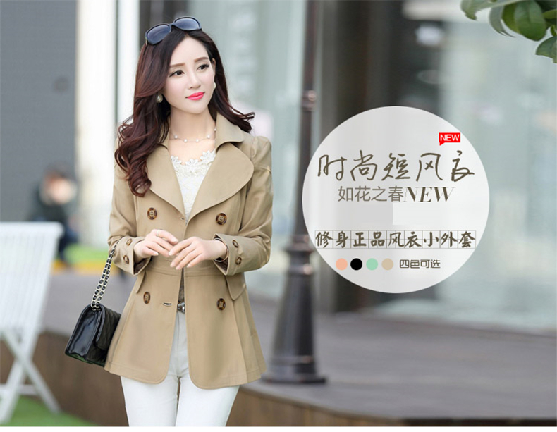Trench pour femme      en Coton en Coton - Ref 3225715 Image 9