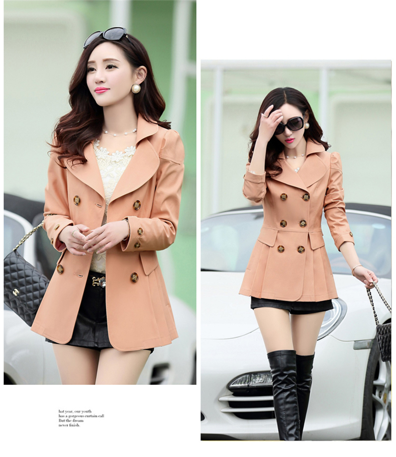 Trench pour femme      en Coton en Coton - Ref 3225715 Image 24
