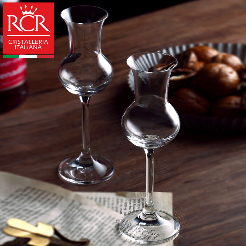 RCR Italian imported wine tasting spirits high-footed white wine glass dispenser set household high-grade crystal glass