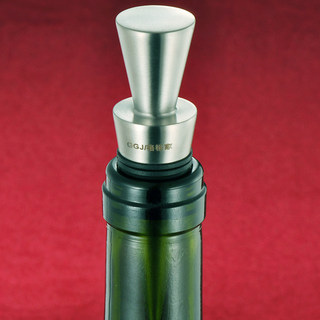 304 Stainless Steel Wine Stopper, Red Wine Bottle Stopper, Creative Air-Pumping Wine Stopper, Fresh-Keeping Bottle Stopper, Silicone Sealing Wine Stopper