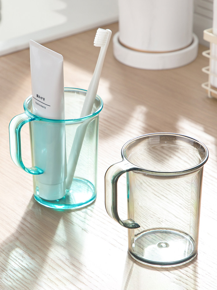 Tea flower mouth cup suit mug minimalist toothbrush cup creative mouthwash cup toothbrushing cup lovers toiletries cup home dental vat