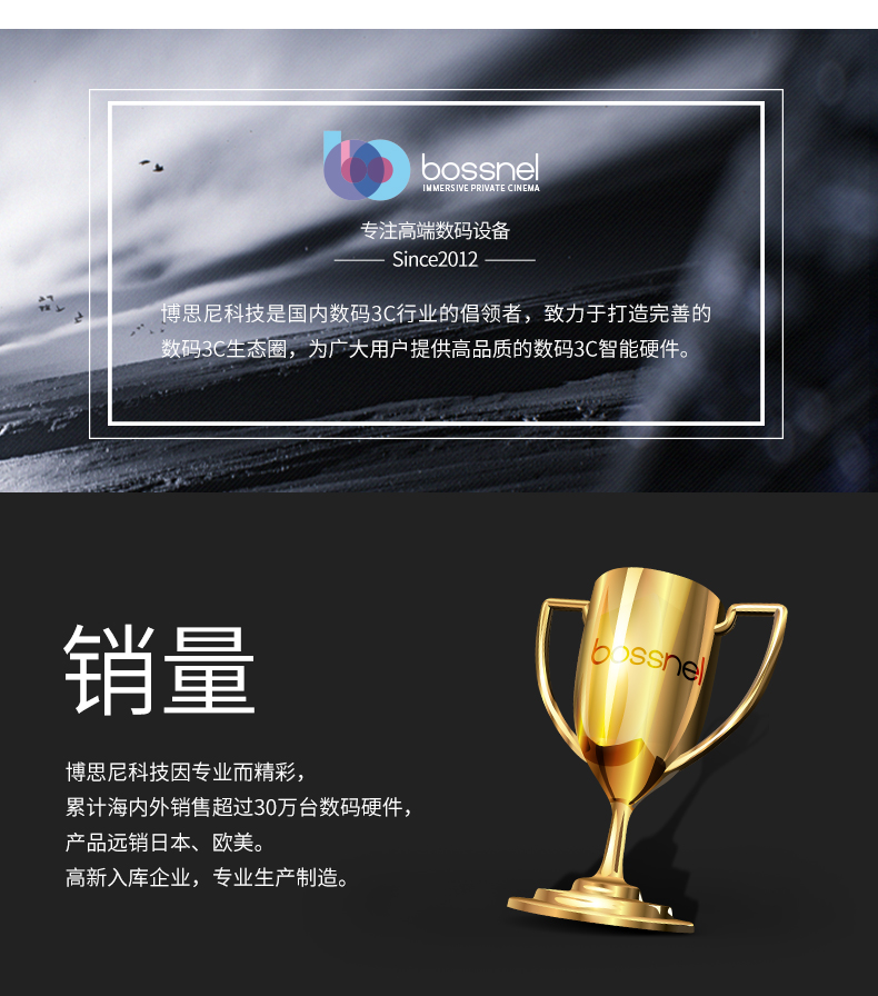 Bosny Q5 HD xách tay wifi mini nhà nhỏ micro máy chiếu 1080p HD không dây điện thoại di động văn phòng máy chiếu không có màn hình TV rạp hát tại nhà