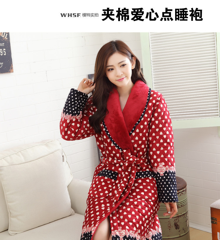 Peignoir jeunesse Quilted robe houmous - Ref 595227 Image 14