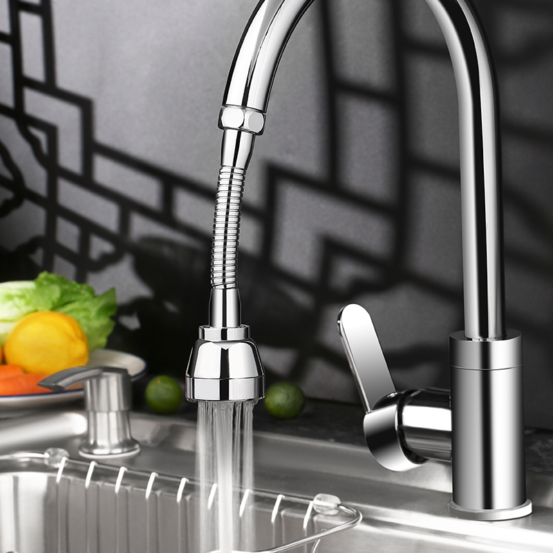 Faucet proof nozzle extender extends external spray spray water-saving whole copper kitchen toilet General artifacts