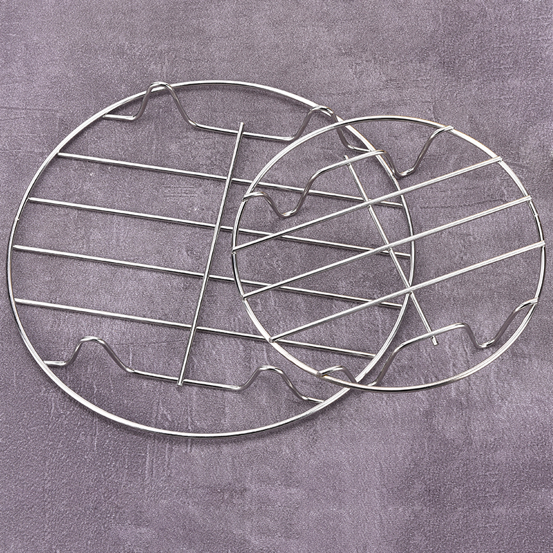 Household Steamer Waterproof 304 Stainless Steel Mini Dwarf Foot Thickened Steamer Pot Pressure Cooker Mini Frying Pan