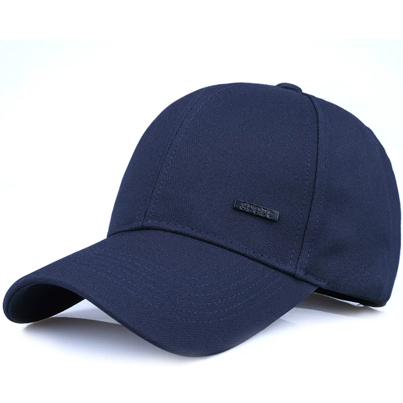 Men's autumn hat, thin baseball cap, for middle age
