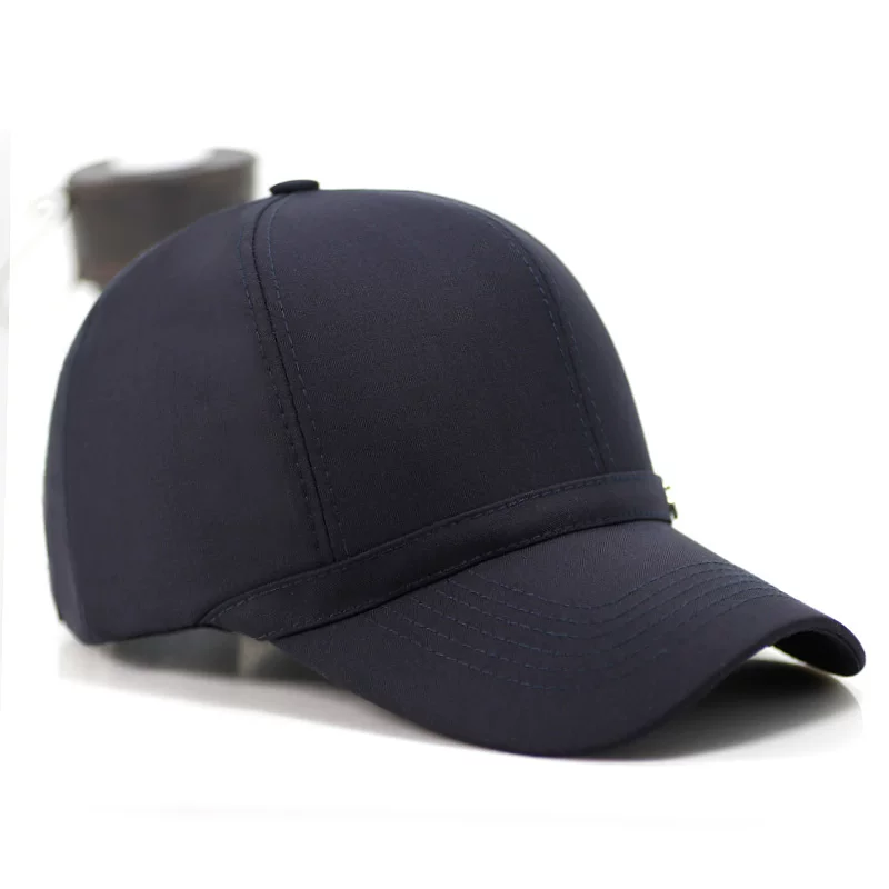 Men's autumn hat, thin baseball cap, for middle age