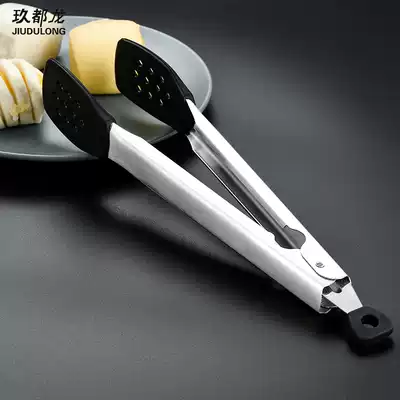 Thickened 304 stainless steel food clip kitchen clip barbecue clip steak clip steak bread clip food barbecue clip