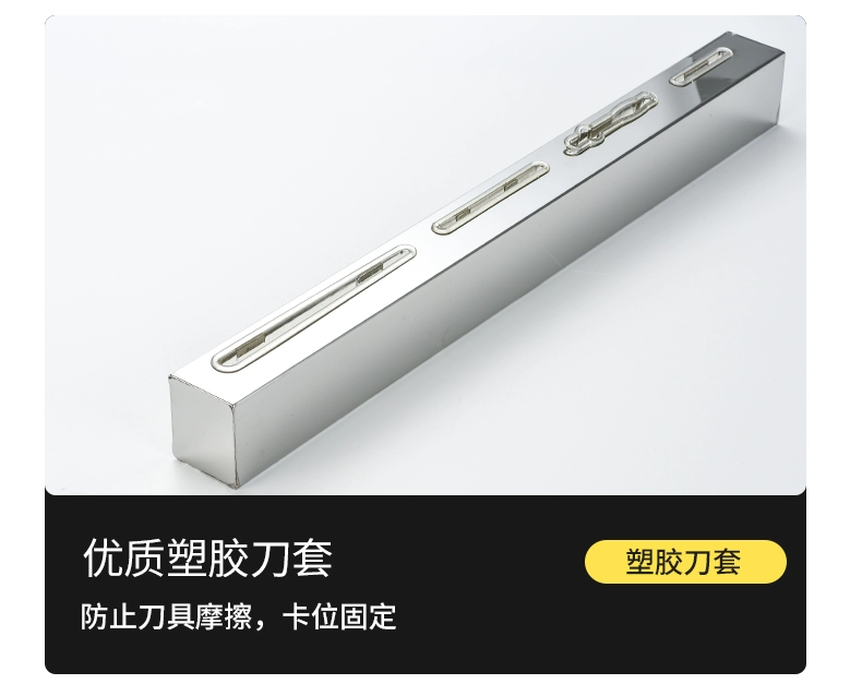Giá treo tường nhà bếp bằng thép không gỉ 304 dao giữ dao nhà bếp cung cấp dụng cụ dao nhà bếp lưu trữ cú đấm miễn phí - Phòng bếp