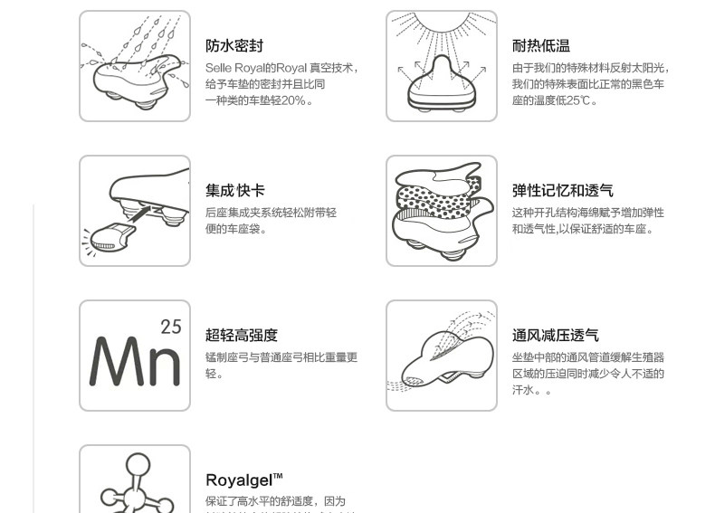 Selle de vélo Mountain Bike SELLE ROYAL - Ref 2351207 Image 15