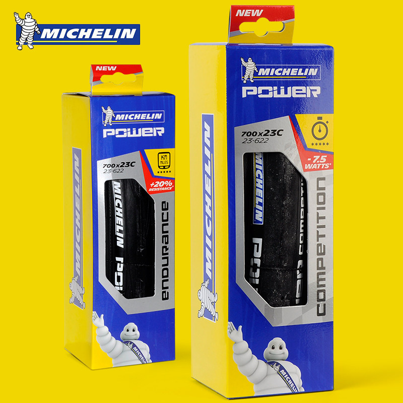 Michelin Michelin Bicycle Tire Road Car Tire 700x23c Stab-Resistant Wear Four Seasons Tire POWER