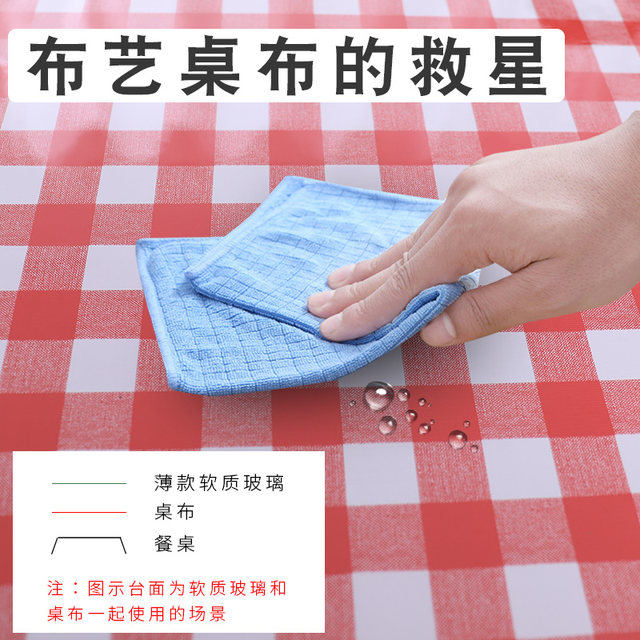 pvc thin sagging table mat ໂປ່ງໃສ plastic soft glass tablecloth protective film waterproof disposable tablecloth