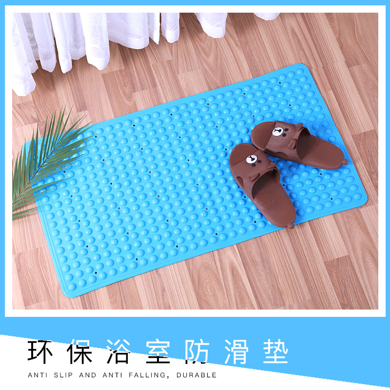 Great Bubble Bath bathroom slip mat Makeup Room Plastic Ground Mat Bath Mat foot cushion Bathroom Door Mat Waterproof Cushion