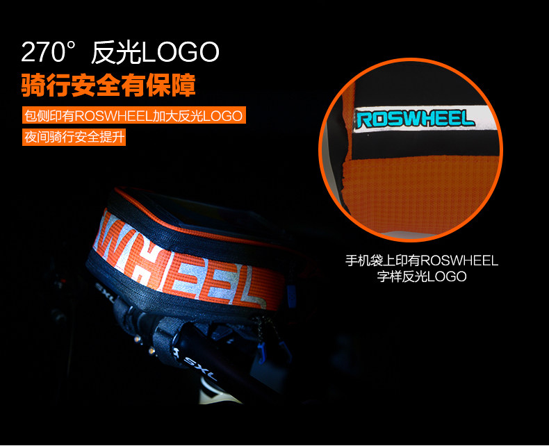 Sacoche pour vélo mixte ROSWHEEL - Ref 2232511 Image 14