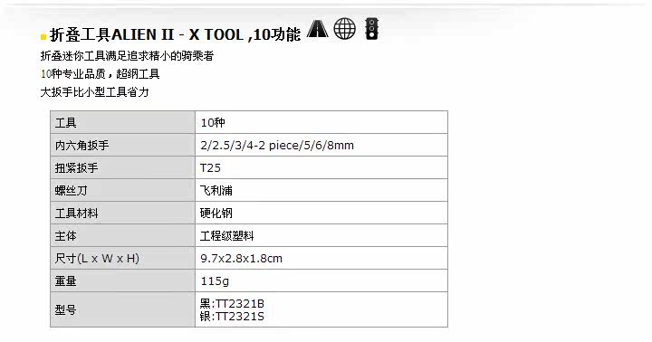 Outils pour vélo TOPEAK - Ref 2276676 Image 7