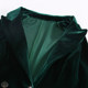 nerazzurri velvet windbreaker windbreaker women's long over-the-knee long-sleeved double-breasted waist slim dark green coat