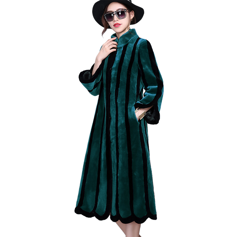 Manteau de fourrure femme NERAZZURRI - Ref 3171930 Image 3