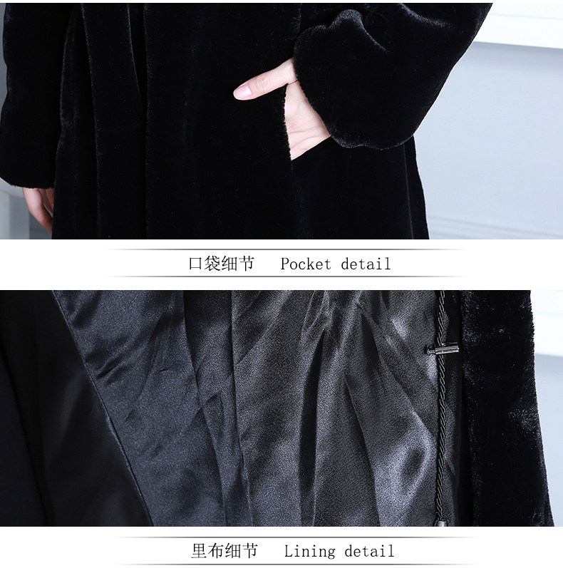 Manteau de fourrure femme NERAZZURRI - Ref 3173053 Image 22