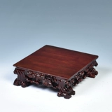 Тайшан Камень Ци Ши Базовый квадратный квадратный квадратный деревян может выкопать рыбную рыбу -танк цветок