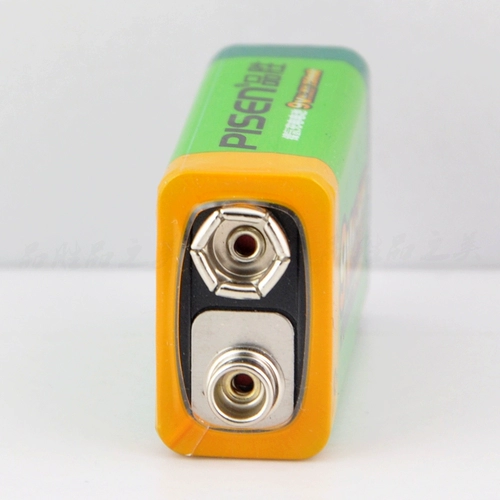 Вместительная и большая батарея с зарядкой, квадратный универсальный микрофон, 9v