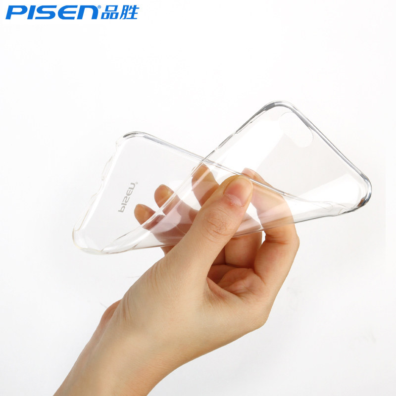 Pingsheng Apple iPhone6 water Set 6s 6SPlus 7 8 7plus transparent silicone protective cover iphonex full edge simple anti-fall layer soft